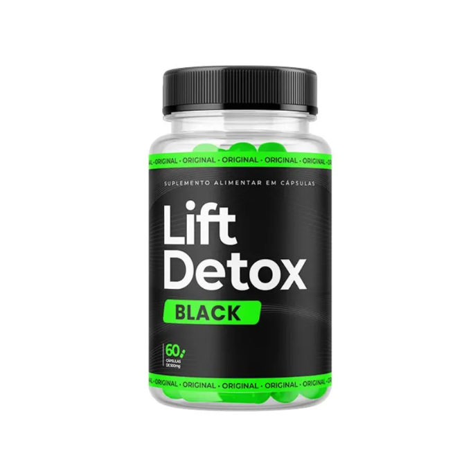 Lift Detox Black Perda de Peso 60 cápsulas