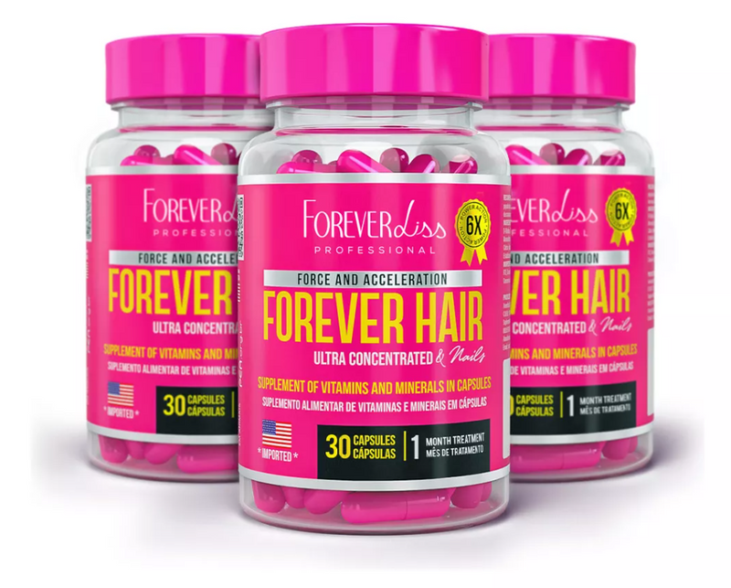 Combo Tratamento  Forever Hair Crescimento Capilar